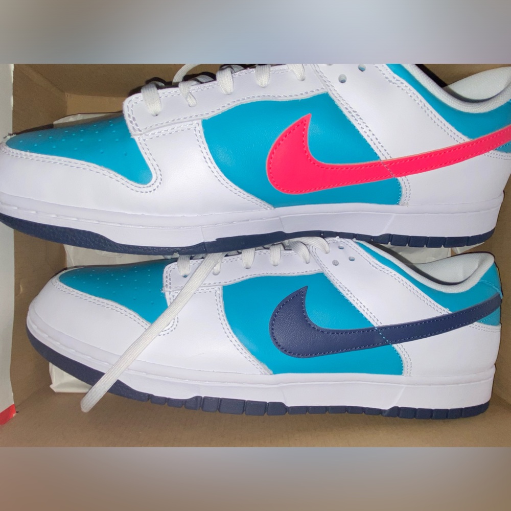 Men’s- Nike Dunk Low Retro - Size 14 - Dusty Cactus/Thunderblue
